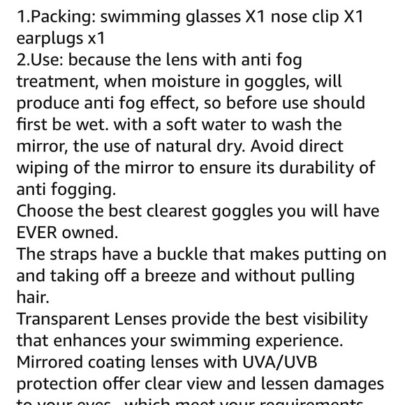NEW Leak Free Anti Fog Swim Goggles Case N… - Picture 9 of 11